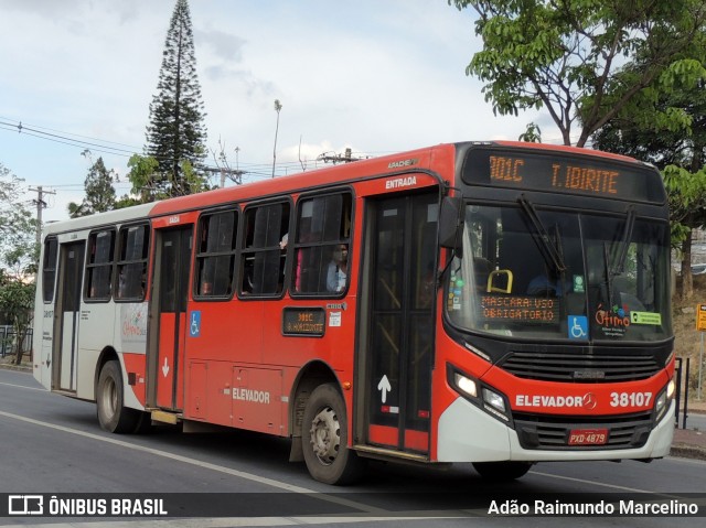 Viação Cruzeiro > Viação Sidon 38107 na cidade de Belo Horizonte, Minas Gerais, Brasil, por Adão Raimundo Marcelino. ID da foto: 8384199.