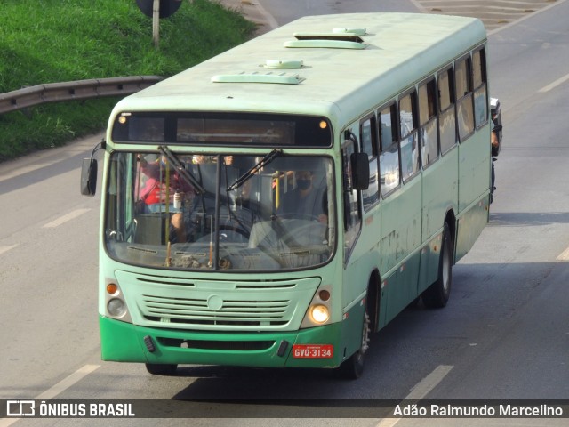 Ônibus Particulares 3134 na cidade de Belo Horizonte, Minas Gerais, Brasil, por Adão Raimundo Marcelino. ID da foto: 8384020.