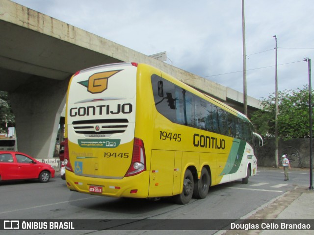 Empresa Gontijo de Transportes 19445 na cidade de Belo Horizonte, Minas Gerais, Brasil, por Douglas Célio Brandao. ID da foto: 8382831.