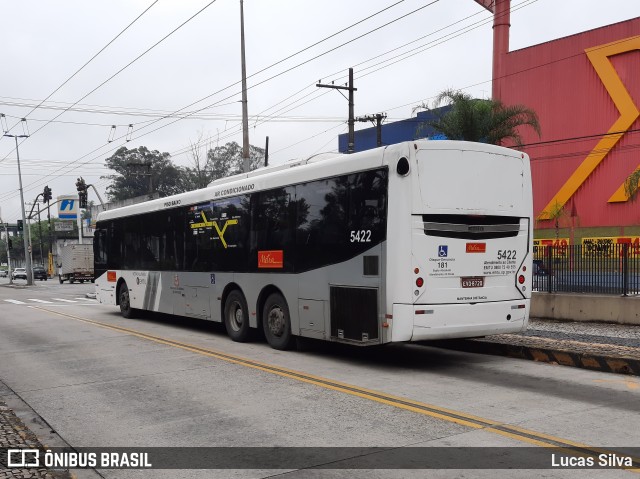 Metra - Sistema Metropolitano de Transporte 5422 na cidade de Diadema, São Paulo, Brasil, por Lucas Silva. ID da foto: 8382968.