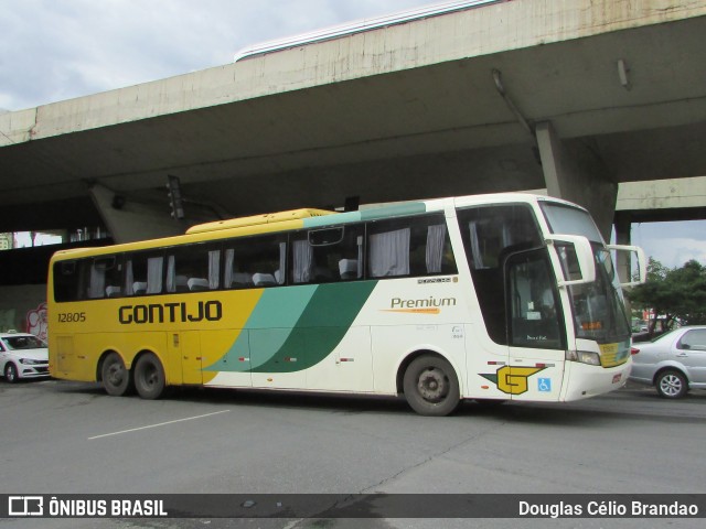 Empresa Gontijo de Transportes 12805 na cidade de Belo Horizonte, Minas Gerais, Brasil, por Douglas Célio Brandao. ID da foto: 8381620.