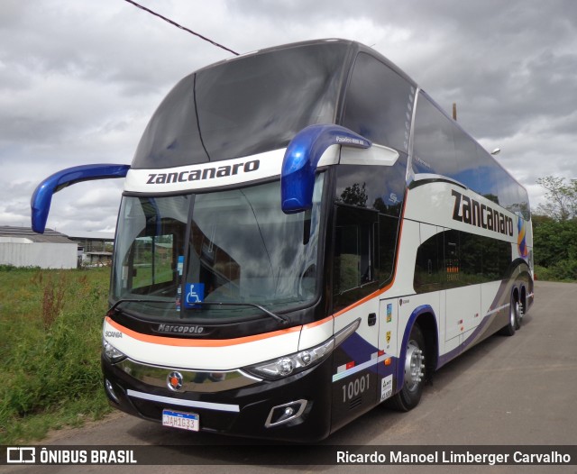 Zancanaro Turismo 10001 na cidade de Santa Cruz do Sul, Rio Grande do Sul, Brasil, por Ricardo Manoel Limberger Carvalho. Número da foto: #8381779.