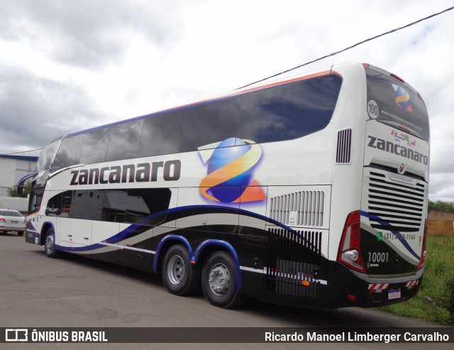 Zancanaro Turismo 10001 na cidade de Santa Cruz do Sul, Rio Grande do Sul, Brasil, por Ricardo Manoel Limberger Carvalho. ID da foto: 8381781.