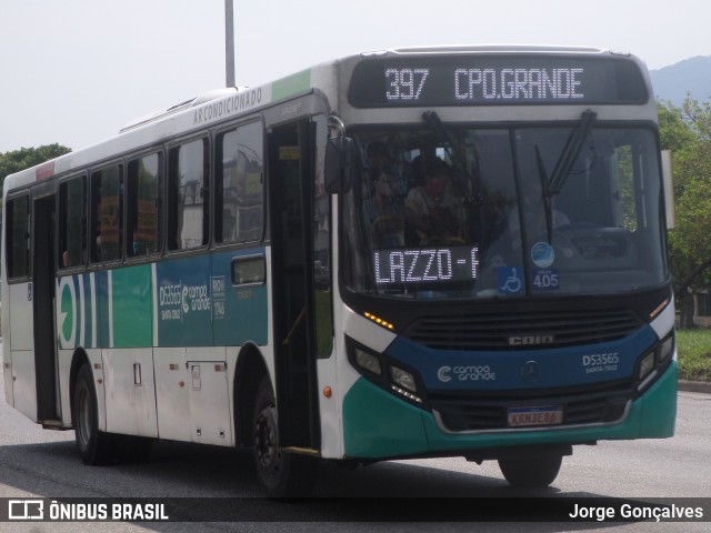 Transportes Campo Grande D53565 na cidade de Rio de Janeiro, Rio de Janeiro, Brasil, por Jorge Gonçalves. Número da foto: #8382443.