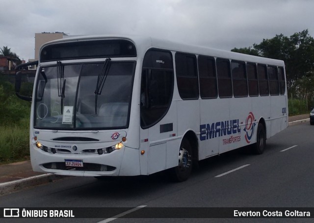 Emanuel Transportes 4300 na cidade de Cariacica, Espírito Santo, Brasil, por Everton Costa Goltara. Número da foto: #8381673.