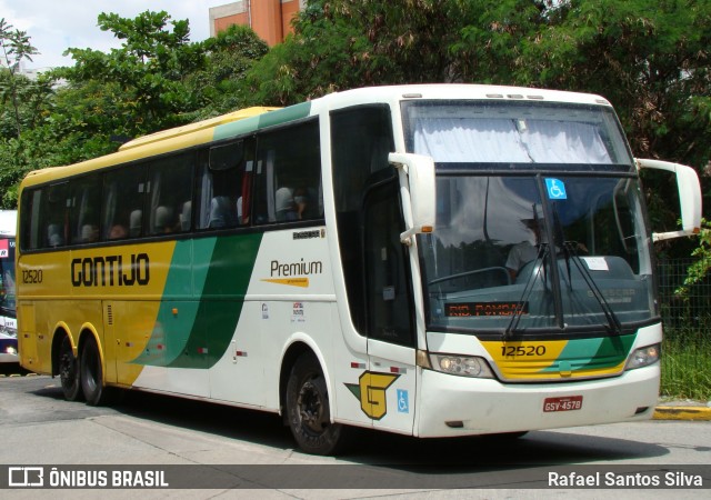 Empresa Gontijo de Transportes 12520 na cidade de São Paulo, São Paulo, Brasil, por Rafael Santos Silva. ID da foto: 8335216.