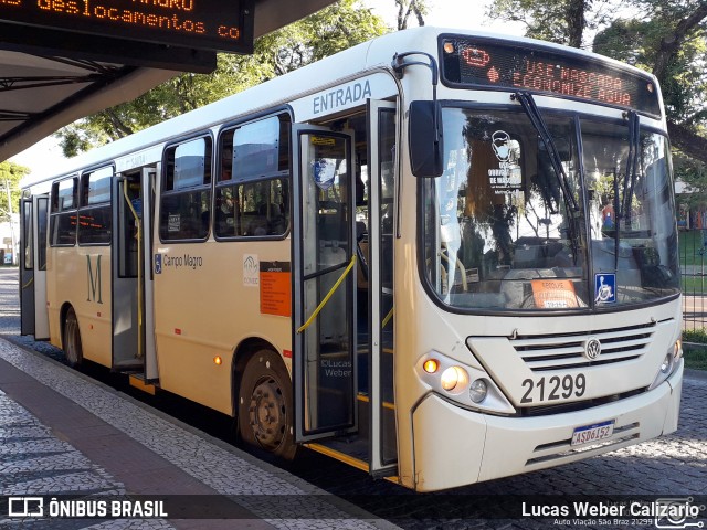 Auto Viação São Braz 21299 na cidade de Curitiba, Paraná, Brasil, por Lucas Weber Calizario. Número da foto: #8335409.
