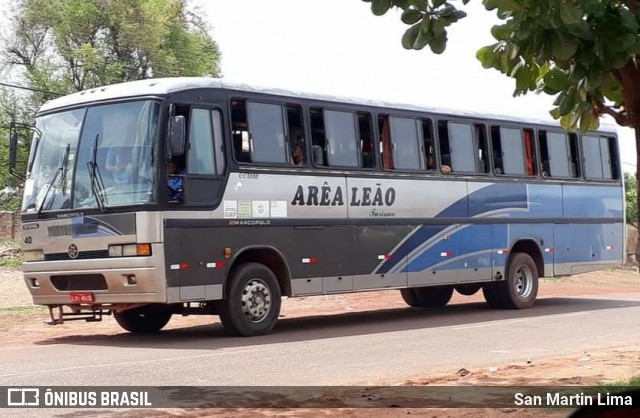 Arêa Leão Turismo 40 na cidade de José de Freitas, Piauí, Brasil, por San Martin Lima. ID da foto: 8332704.