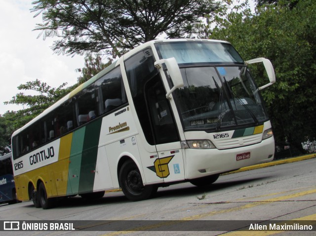 Empresa Gontijo de Transportes 12165 na cidade de São Paulo, São Paulo, Brasil, por Allen Maximiliano. ID da foto: 8335471.