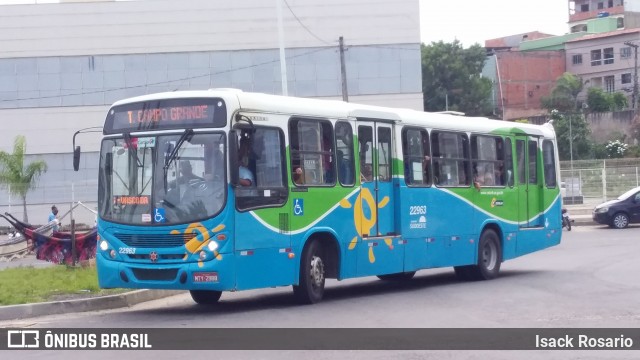 Nova Transporte 22963 na cidade de Cariacica, Espírito Santo, Brasil, por Isack Rosario. Número da foto: #8333737.