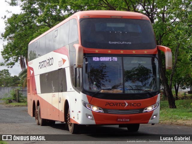 Auto Viação Porto Rico 9200 na cidade de Teresina, Piauí, Brasil, por Lucas Gabriel. Número da foto: #8384688.