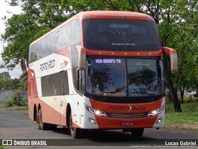 Auto Viação Porto Rico 9200 na cidade de Teresina, Piauí, Brasil, por Lucas Gabriel. ID da foto: 8384688.