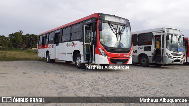 Real Alagoas de Viação 4020 na cidade de Maceió, Alagoas, Brasil, por Matheus Albuquerque. ID da foto: 8385620.