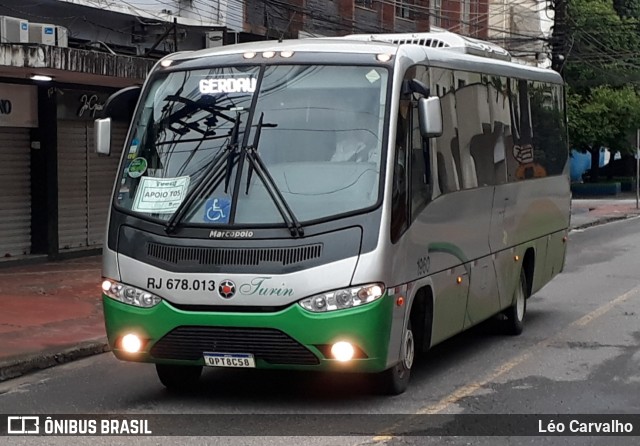 Turin Transportes RJ 678.013 na cidade de Paracambi, Rio de Janeiro, Brasil, por Léo Carvalho. ID da foto: 8385254.