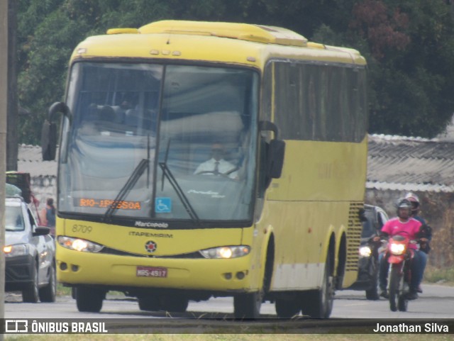 Viação Itapemirim 8709 na cidade de Recife, Pernambuco, Brasil, por Jonathan Silva. Número da foto: #8384449.