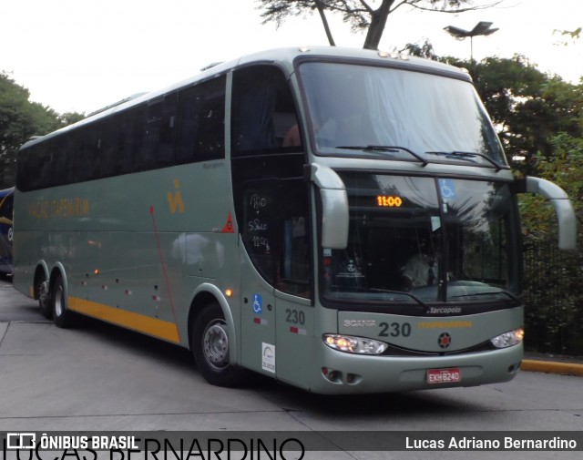 Viação Itapemirim 230 na cidade de São Paulo, São Paulo, Brasil, por Lucas Adriano Bernardino. ID da foto: 8386321.