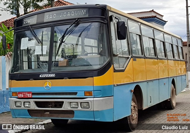 Ônibus Particulares CCRSJ na cidade de Quatis, Rio de Janeiro, Brasil, por Claudio Luiz. ID da foto: 8386556.