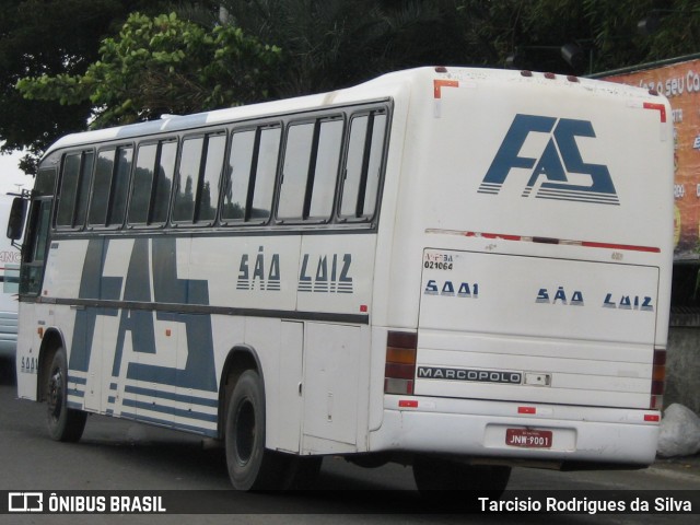 Empresa de Transportes São Luiz 5001 na cidade de Salvador, Bahia, Brasil, por Tarcisio Rodrigues da Silva. ID da foto: 8385175.