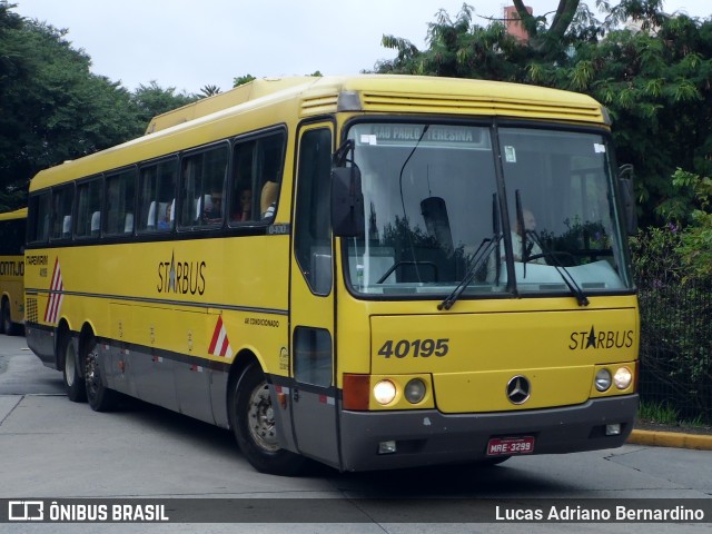 Viação Itapemirim 40195 na cidade de São Paulo, São Paulo, Brasil, por Lucas Adriano Bernardino. ID da foto: 8387982.