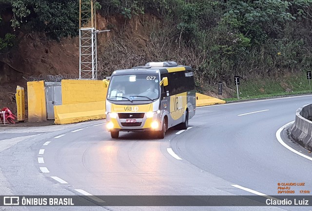 ViaUp Turismo 027 na cidade de Piraí, Rio de Janeiro, Brasil, por Claudio Luiz. ID da foto: 8386683.