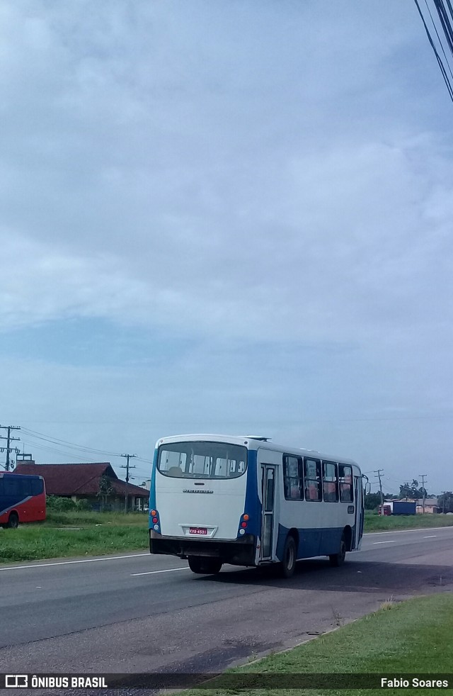 Ônibus Particulares KVB4501 na cidade de Benevides, Pará, Brasil, por Fabio Soares. ID da foto: 8387352.