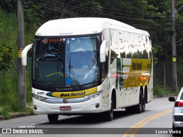 Viação Nacional 16100 na cidade de Belo Horizonte, Minas Gerais, Brasil, por Lucas Vieira. Número da foto: #8387920.