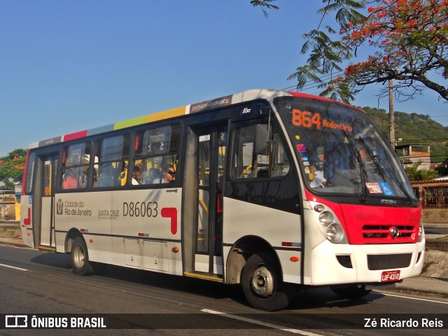 Auto Viação Jabour D86063 na cidade de Rio de Janeiro, Rio de Janeiro, Brasil, por Zé Ricardo Reis. ID da foto: 8387689.