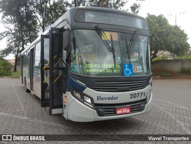 Viação Jardins 20771 na cidade de Belo Horizonte, Minas Gerais, Brasil, por Viavel Transportes. Número da foto: #8390400.