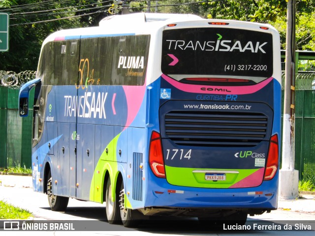 Trans Isaak Turismo 1714 na cidade de São Paulo, São Paulo, Brasil, por Luciano Ferreira da Silva. Número da foto: #8391335.
