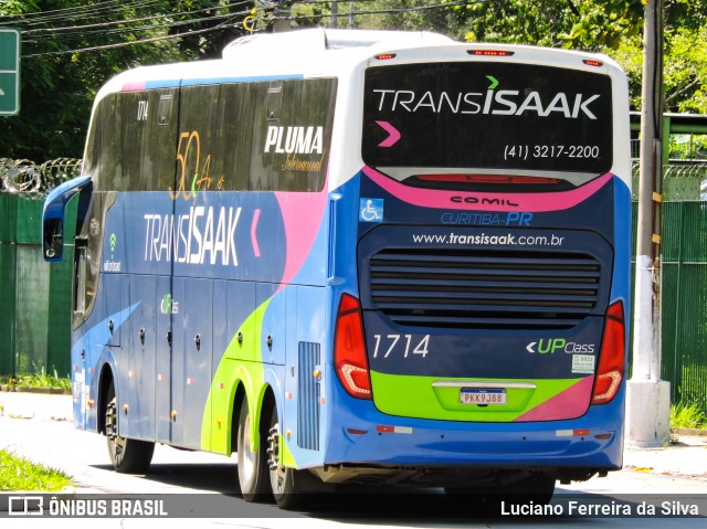 Trans Isaak Turismo 1714 na cidade de São Paulo, São Paulo, Brasil, por Luciano Ferreira da Silva. ID da foto: 8391335.