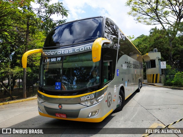 RodeRotas - Rotas de Viação do Triângulo 1803 na cidade de São Paulo, São Paulo, Brasil, por FELIPE ALMEIDA. ID da foto: 8392462.