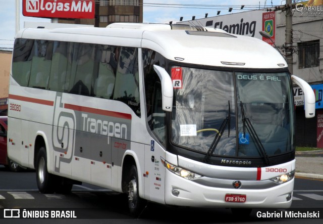 Transpen Transporte Coletivo e Encomendas 38080 na cidade de Ponta Grossa, Paraná, Brasil, por Gabriel Michalski. ID da foto: 8391958.