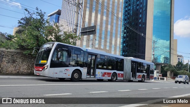 Viação Metrópole Paulista - Zona Sul 7 3924 na cidade de São Paulo, São Paulo, Brasil, por Lucas Melo. ID da foto: 8391405.