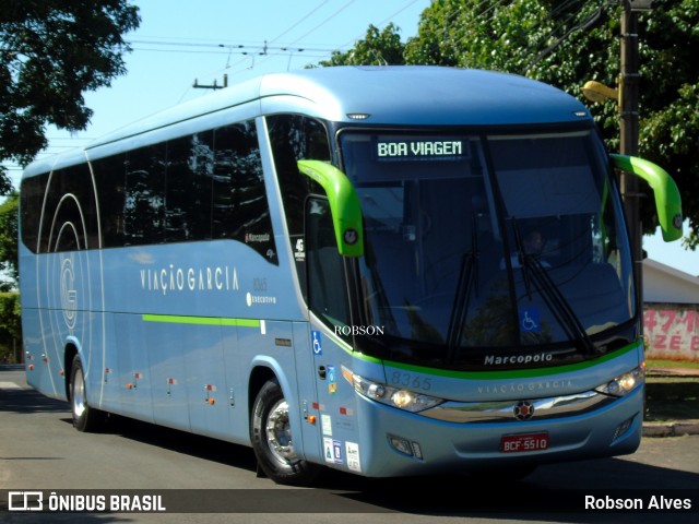 Viação Garcia 8365 na cidade de Paranavaí, Paraná, Brasil, por Robson Alves. Número da foto: #8390057.