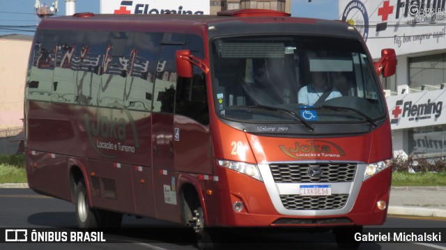 Joka Transporte e Turismo 28 na cidade de Ponta Grossa, Paraná, Brasil, por Gabriel Michalski. ID da foto: 8392008.