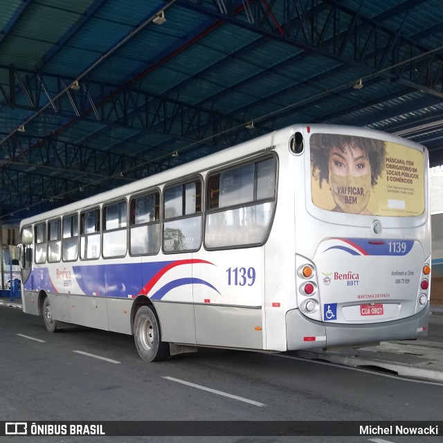 BBTT - Benfica Barueri Transporte e Turismo 1139 na cidade de Itapevi, São Paulo, Brasil, por Michel Nowacki. Número da foto: #8392658.