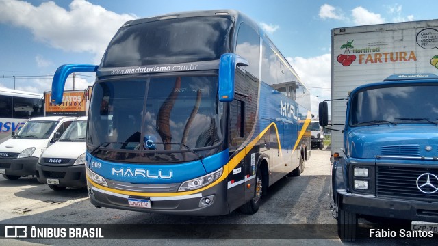 Marlu Turismo 909 na cidade de São Paulo, São Paulo, Brasil, por Fábio Santos. ID da foto: 8391985.