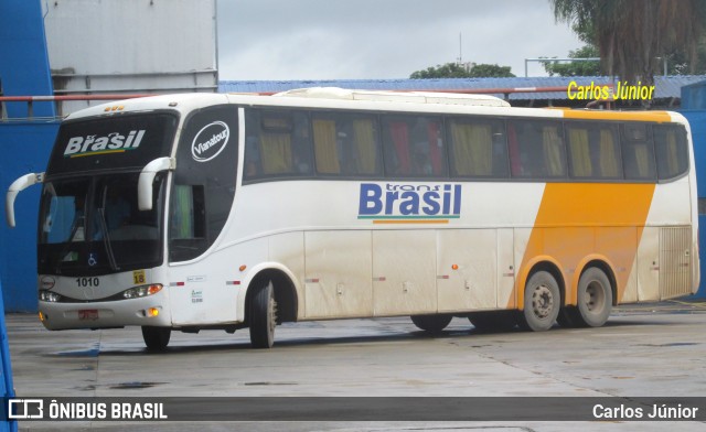 Trans Brasil > TCB - Transporte Coletivo Brasil 1010 na cidade de Goiânia, Goiás, Brasil, por Carlos Júnior. Número da foto: #8391915.