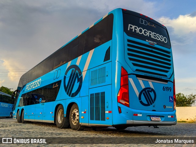 Auto Viação Progresso 6199 na cidade de Petrolina, Pernambuco, Brasil, por Jonatas Marques. ID da foto: 8391997.