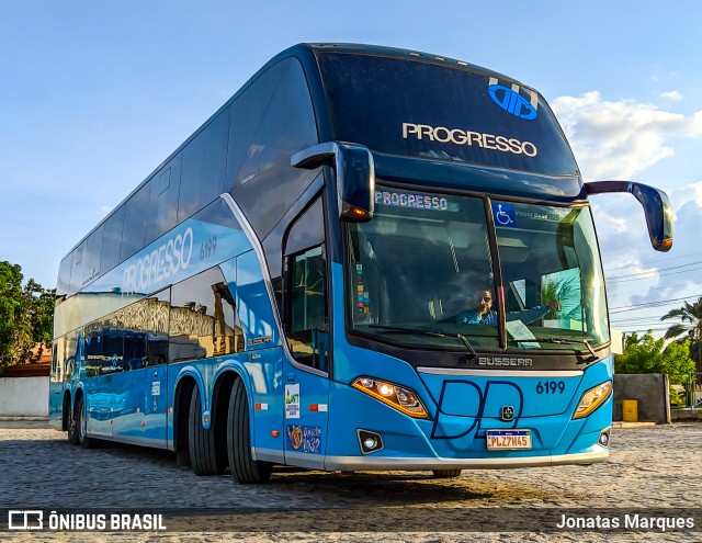 Auto Viação Progresso 6199 na cidade de Petrolina, Pernambuco, Brasil, por Jonatas Marques. ID da foto: 8392035.