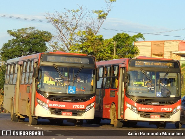 Eldorado Transportes 77033 na cidade de Belo Horizonte, Minas Gerais, Brasil, por Adão Raimundo Marcelino. ID da foto: 8392477.