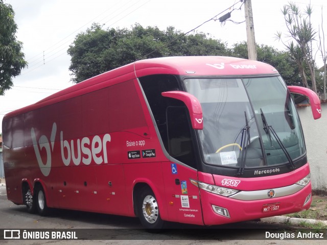 Buser Brasil Tecnologia 1507 na cidade de Goiânia, Goiás, Brasil, por Douglas Andrez. ID da foto: 8390751.