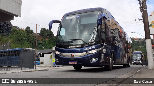 Viação Cometa 719648 na cidade de Santos, São Paulo, Brasil, por Davi Cesar. Número da foto: #8391896.