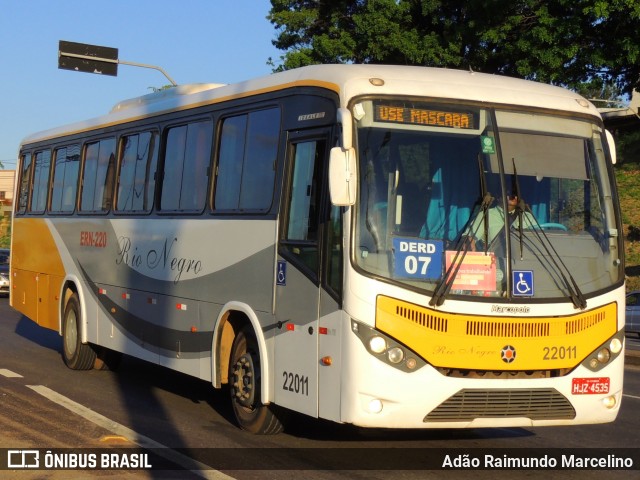 Rio Negro Fretamento e Turismo 22011 na cidade de Belo Horizonte, Minas Gerais, Brasil, por Adão Raimundo Marcelino. Número da foto: #8392681.