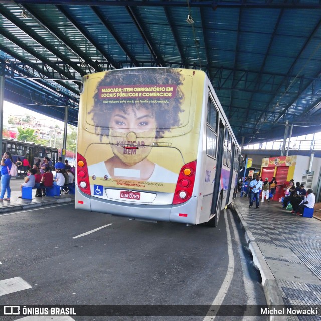 BBTT - Benfica Barueri Transporte e Turismo 1185 na cidade de Itapevi, São Paulo, Brasil, por Michel Nowacki. Número da foto: #8392542.