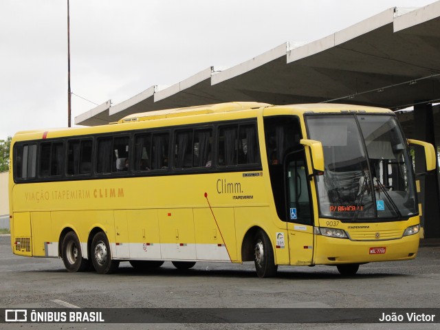 Viação Itapemirim 9037 na cidade de Teresina, Piauí, Brasil, por João Victor. ID da foto: 8395246.