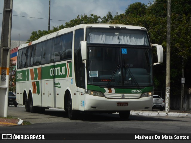 Empresa Gontijo de Transportes 21100 na cidade de Fortaleza, Ceará, Brasil, por Matheus Da Mata Santos. ID da foto: 8393246.