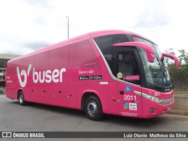 Buser Brasil Tecnologia 2011 na cidade de Belo Horizonte, Minas Gerais, Brasil, por Luiz Otavio Matheus da Silva. Número da foto: #8394508.