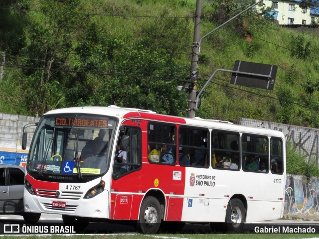 Pêssego Transportes 4 7767 na cidade de São Paulo, São Paulo, Brasil, por Gabriel Machado. ID da foto: 8392932.