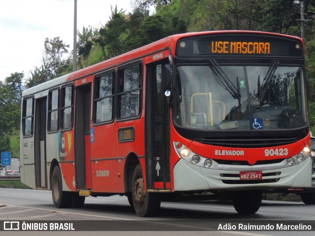 Companhia Coordenadas de Transportes 90423 na cidade de Belo Horizonte, Minas Gerais, Brasil, por Adão Raimundo Marcelino. ID da foto: 8395476.